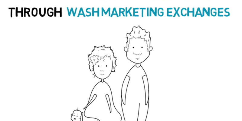 What do we mean by "WASH marketing exchanges"?